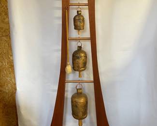 1 HandcraftedTripleNanaBellTowerWithStrikingMallet