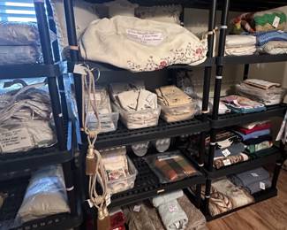 Linens, curtains