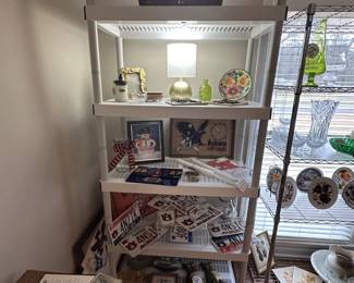 vintage Auburn, license plates, decor