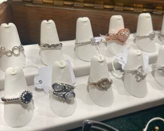 New Sterling Rings