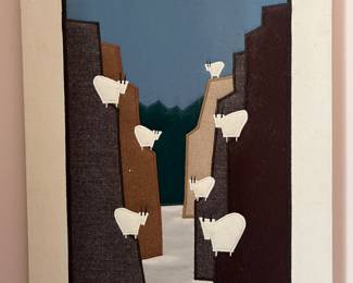 "Rocky Mountain Goats" by Noel Brashear 
