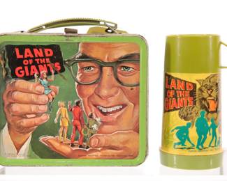 Land of the Giants vintage lunch box & thermos