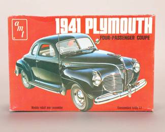 1941 Plymouth model car kit