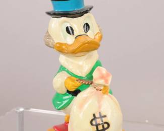 Scrooge McDuck ceramic bank