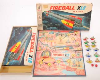 Fireball XL5 vintage board game