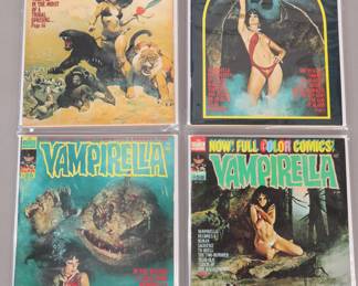 Vampirella pulp horror magazines/ comic books 1970s
