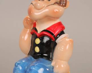 Popeye ceramic bank
