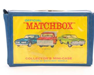 Matchbox Collection 24 cars & Case