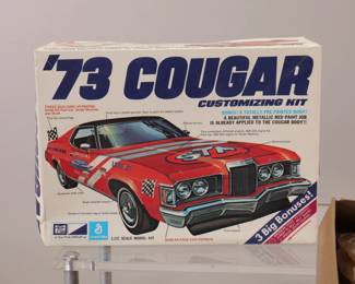 '73 cougar model car kit