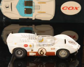 Cox Chaparral slot car w/ box