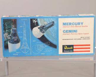 Mercury & Gemini Revell model space ship kits