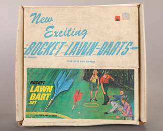 Rocket Lawn Darts game