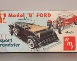 '32 Model B Ford Sport Roadster model car kit