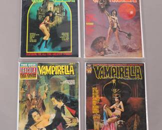 Vampirella pulp horror magazines/ comic books 1970s