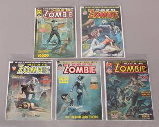 Tales of the Zombie pulp horror magazines/ comic books 1970s