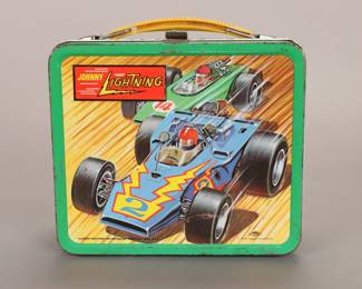 Johnny Lightning metal lunch box