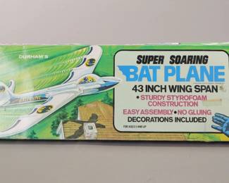Bat plane glider airplane w/ box