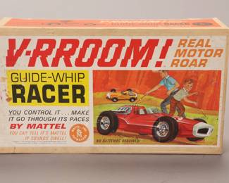 Vrrroom guide-whip racer car w/ box