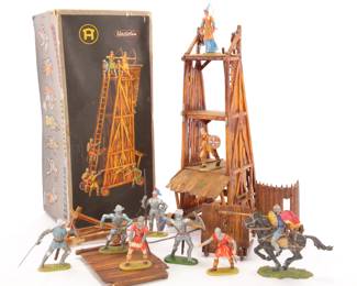 Siege Tower Britains play set w. box