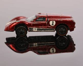 Vintage Red Lines Hot Wheel car