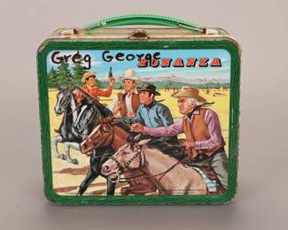 Bonanza metal lunch box
