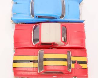 Ideal Mini motorifics cars x 3