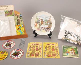 Yogi Bear collectibles lot