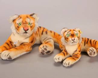 Steiff plush Tigers