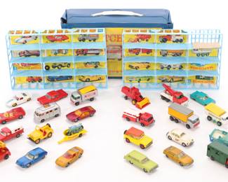 Matchbox Collection 24 cars & Case