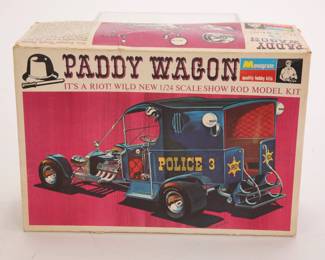Paddy Wagon police dragster model kit
