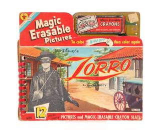 Zorro Magic Eraseble Pictures book