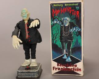 Tin Lithograph Frankenstein battery op w/ box