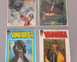 Vampirella pulp horror magazines/ comic books 1970s