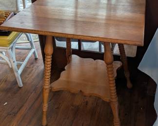 Victorian parlor table