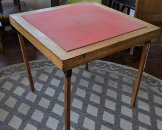 Vintage Legomatic card table