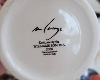 Williams Sonoma "Rooster Français" Dinnerware Set