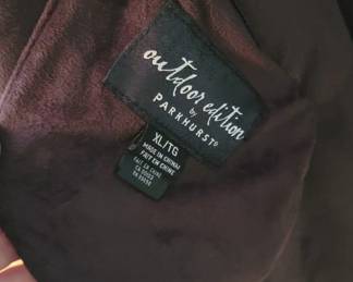 Parkhurst Faux Fur Coat – Size XL