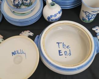 Mary Alice Hadley Pottery Dinnerware Set