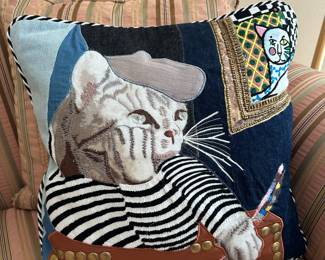 MacKenzie-Childs Pablo Picatsso Throw Pillow