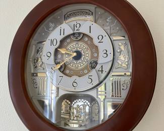 Seiko Golden Pillars Melodies in Motion Clock