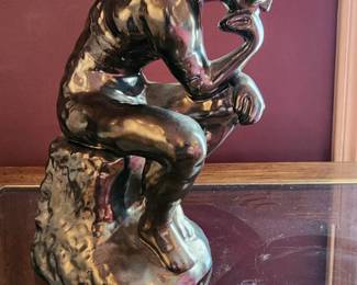 Rodin's The Thinker Bronze Reproduction Sculpture