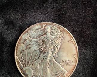 1999 American Silver Eagle 1 oz Fine Silver Dollar Coin