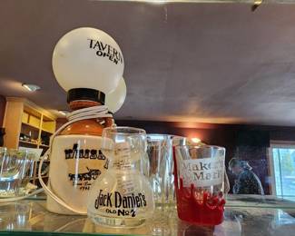 Collection of Bar Decor