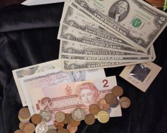 Mixed International Currency Collection - USD, CAD, GBP