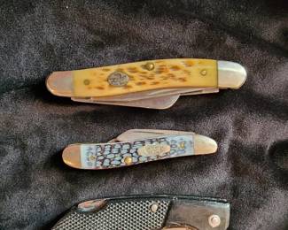 Vintage Pocket Knives Collection - 3 Pieces