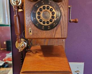 Crosley Collector's Edition 1927 Style Wall Telephone