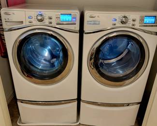 Whirlpool washer and dryer