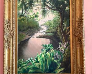 Kipahuhu Haleakala National Park, Maui Painting after David Muench Photo
