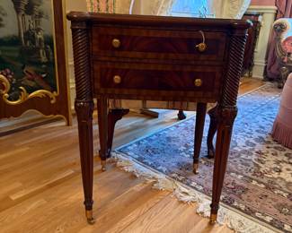 Maitland Smith 2 Drawer Stand