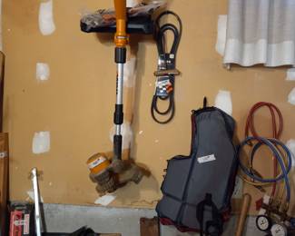 Items Located In The Two Car Garage
